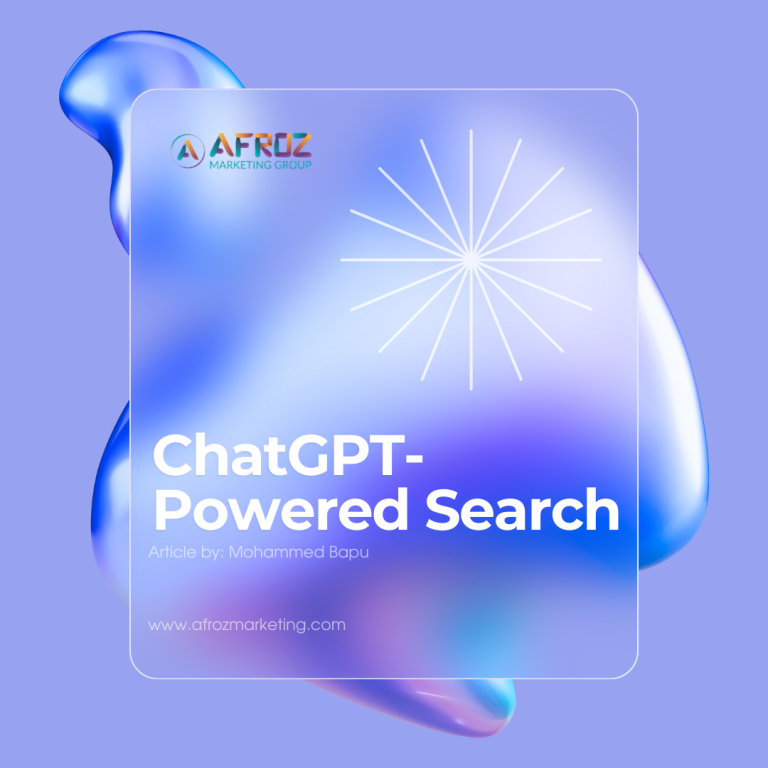 Marketing with ChatGPT-Powered Search